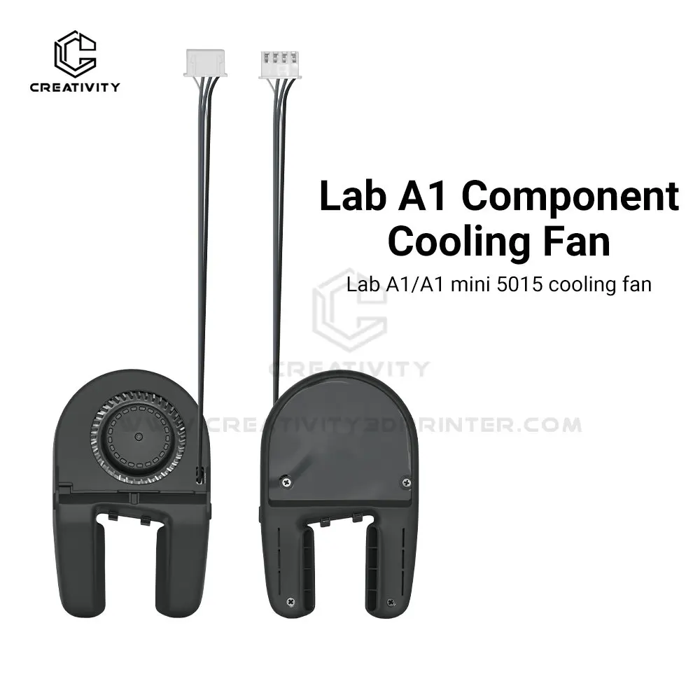 Lab 5015 Turbo Cooling Fan for Bamboo Lab A1 & A1 Mini 3D Printer High Speed Replacement Air-Blower, 24V Part Cooling Fan