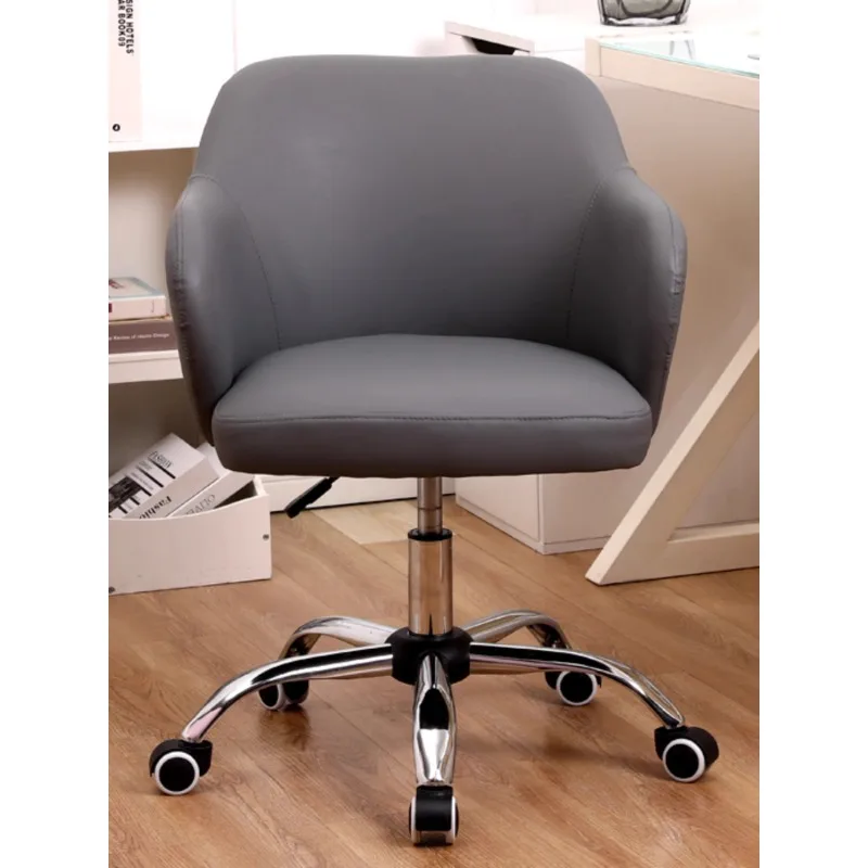 

Computer chair home study desk lifting chair backrest learning writing makeup light luxury sedentary comfortable staff stool