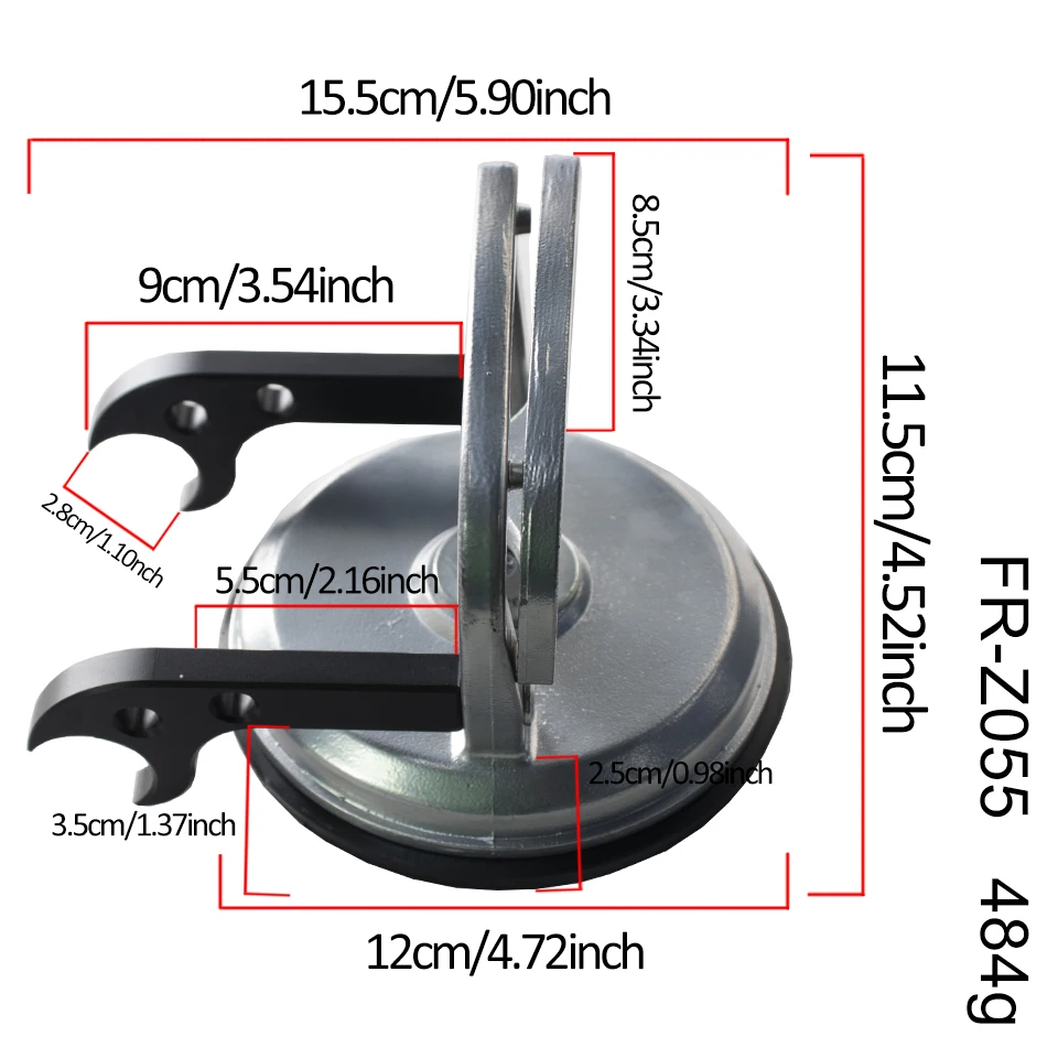 FREDORCH Sex Machine Accessories, Ultra-strong Suction Cup for Sex Machine, Compatible with 25mm Bracket, Designed for F6/F21S.. view 3