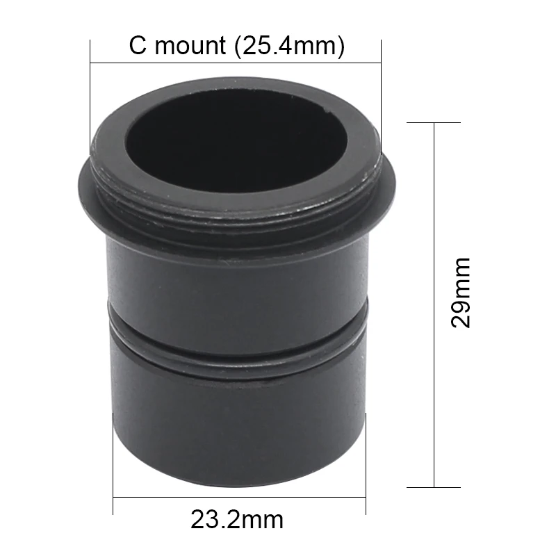 C-mount to 1.25 inch or 23.2mm Adapter C Mount Adapter Ring Connect Microscope Astronomical Telescope with C CS CCD USB Camera