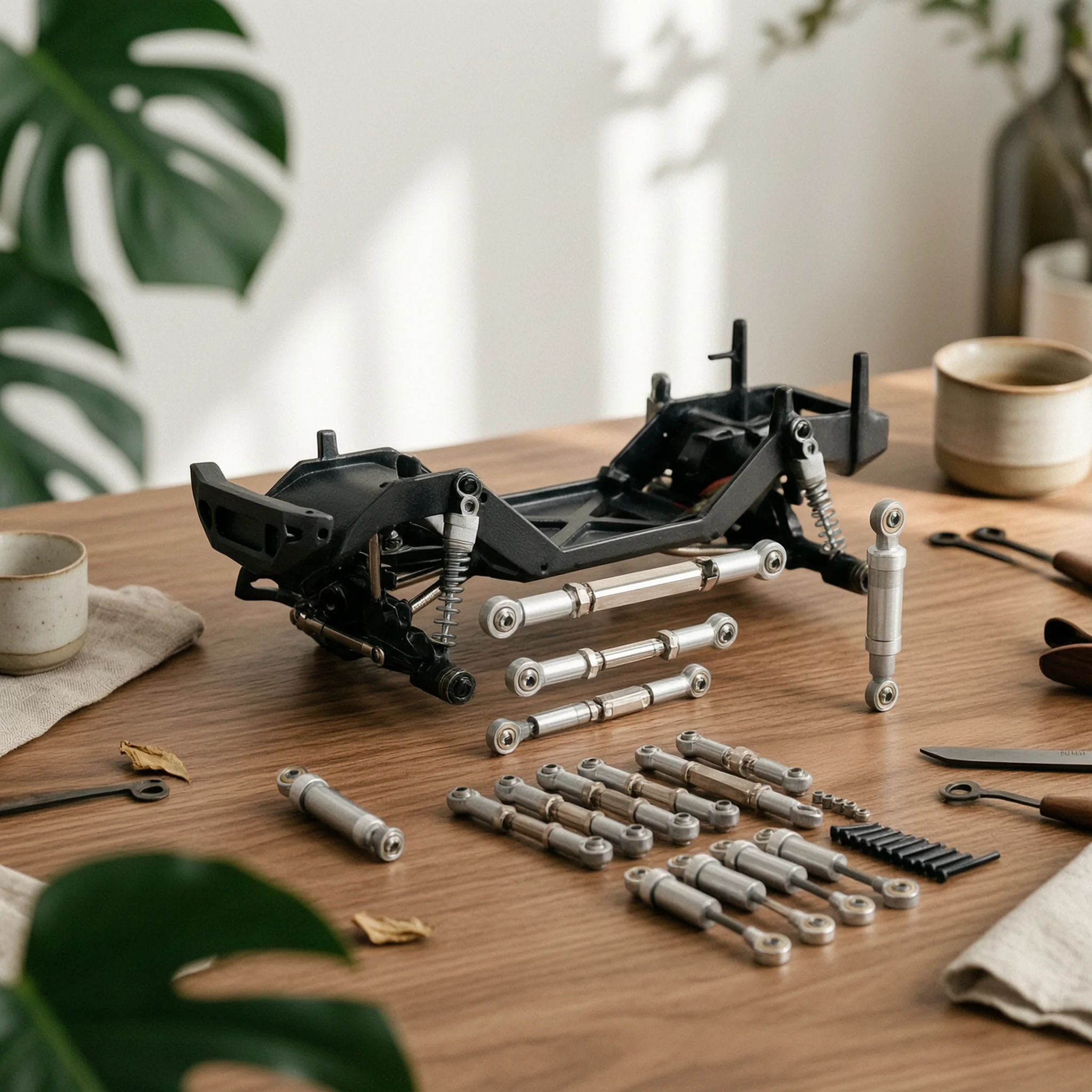 Shock Absorber Rc - RC Link Rods with Shock Absorbers