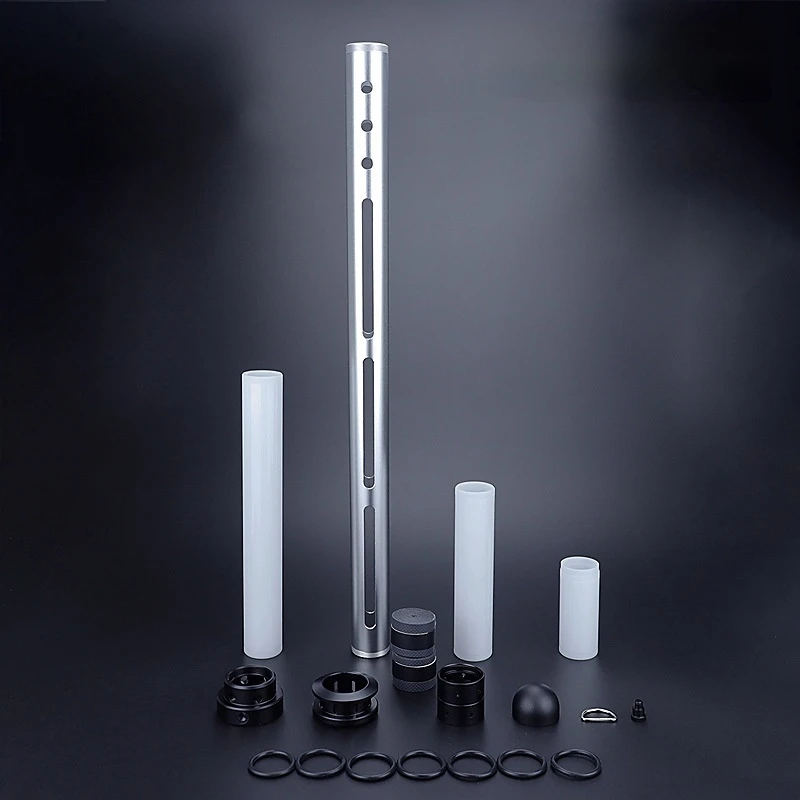 New Punkstyle Metal Diy Pixel Lightsaber Beating Lightsaber Skeleton Scabbard Display Long Set Cosplay With Set Accessories Toy view 6