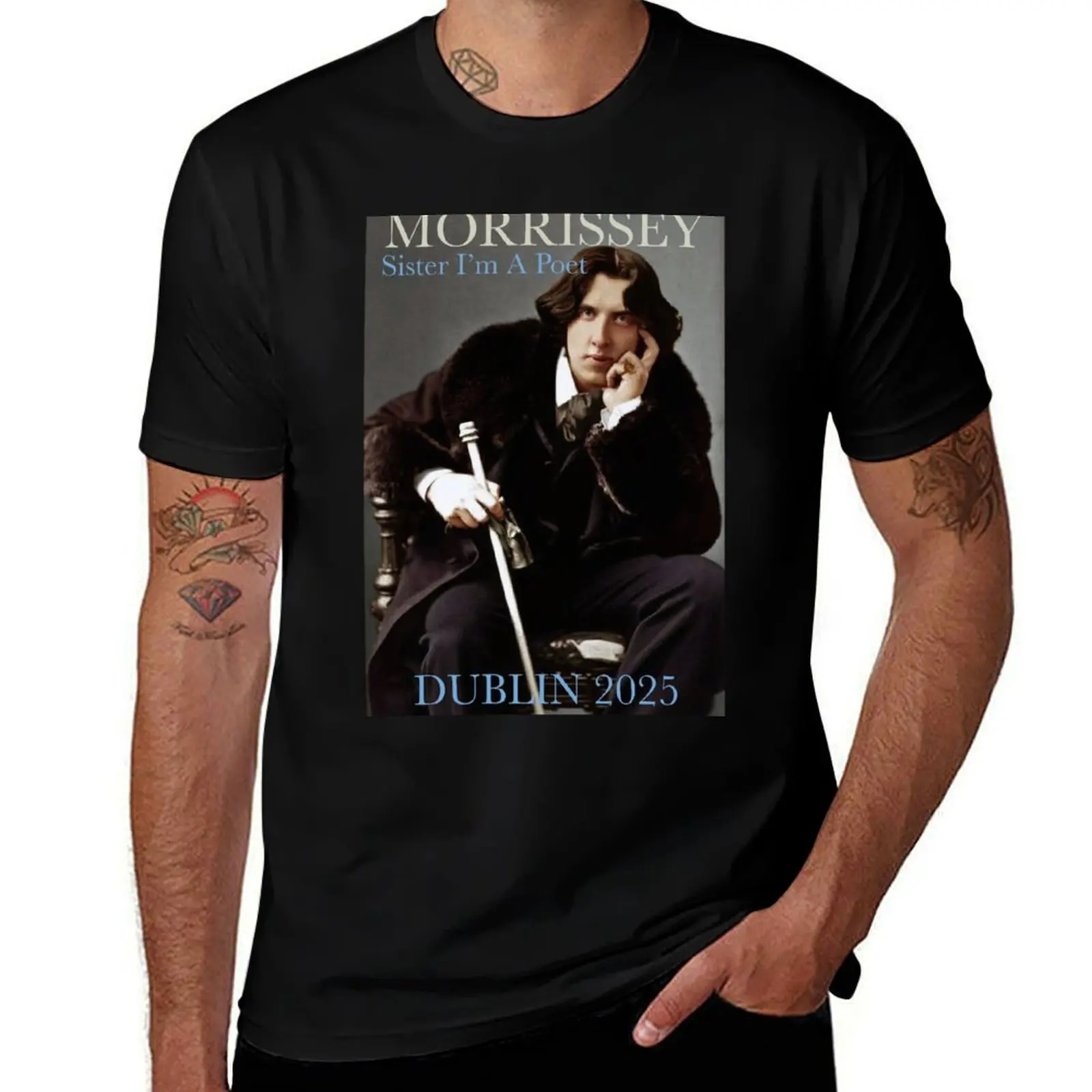 

MORRISSEY DUBLIN 2025 OSCAR WILDE T-Shirt new gifts and t-shirts plus sizes vintage black t shirts for men