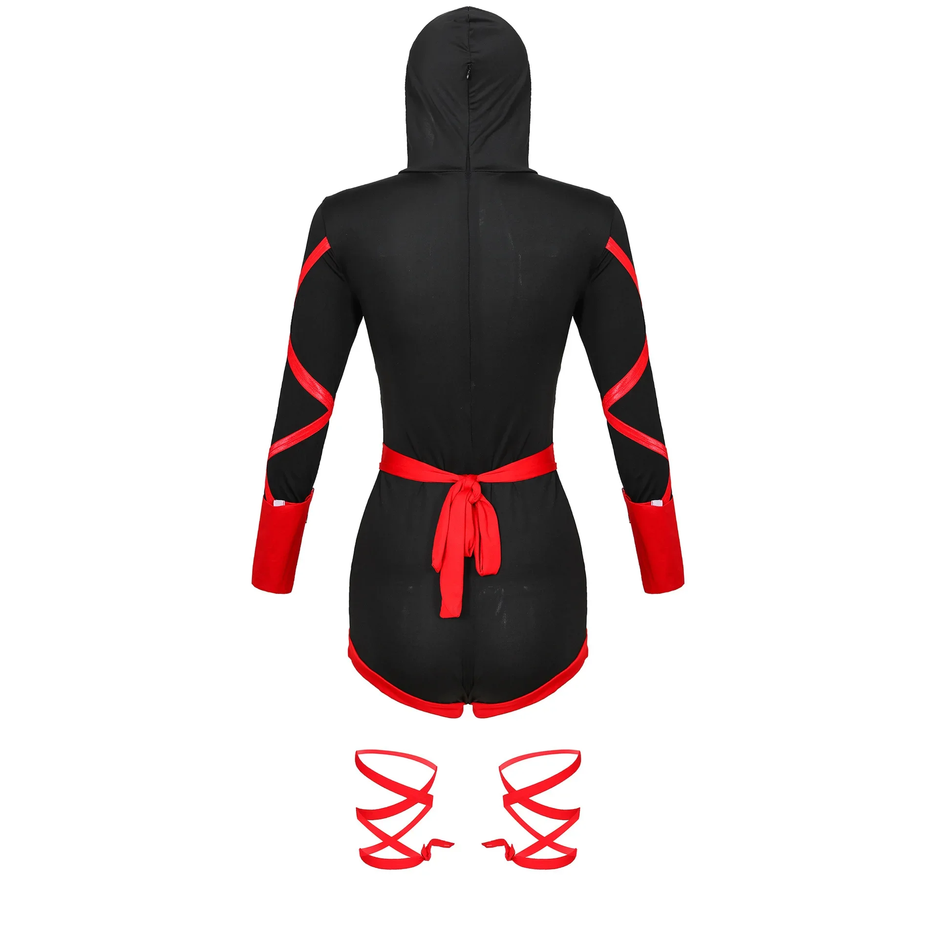 Costume Ninja Sexy pour Femme Adulte, Anime Dragon Samurai Ninja Cosplay, Vêtement une Pièce, Combinaison Uniforme Sexy Trempé