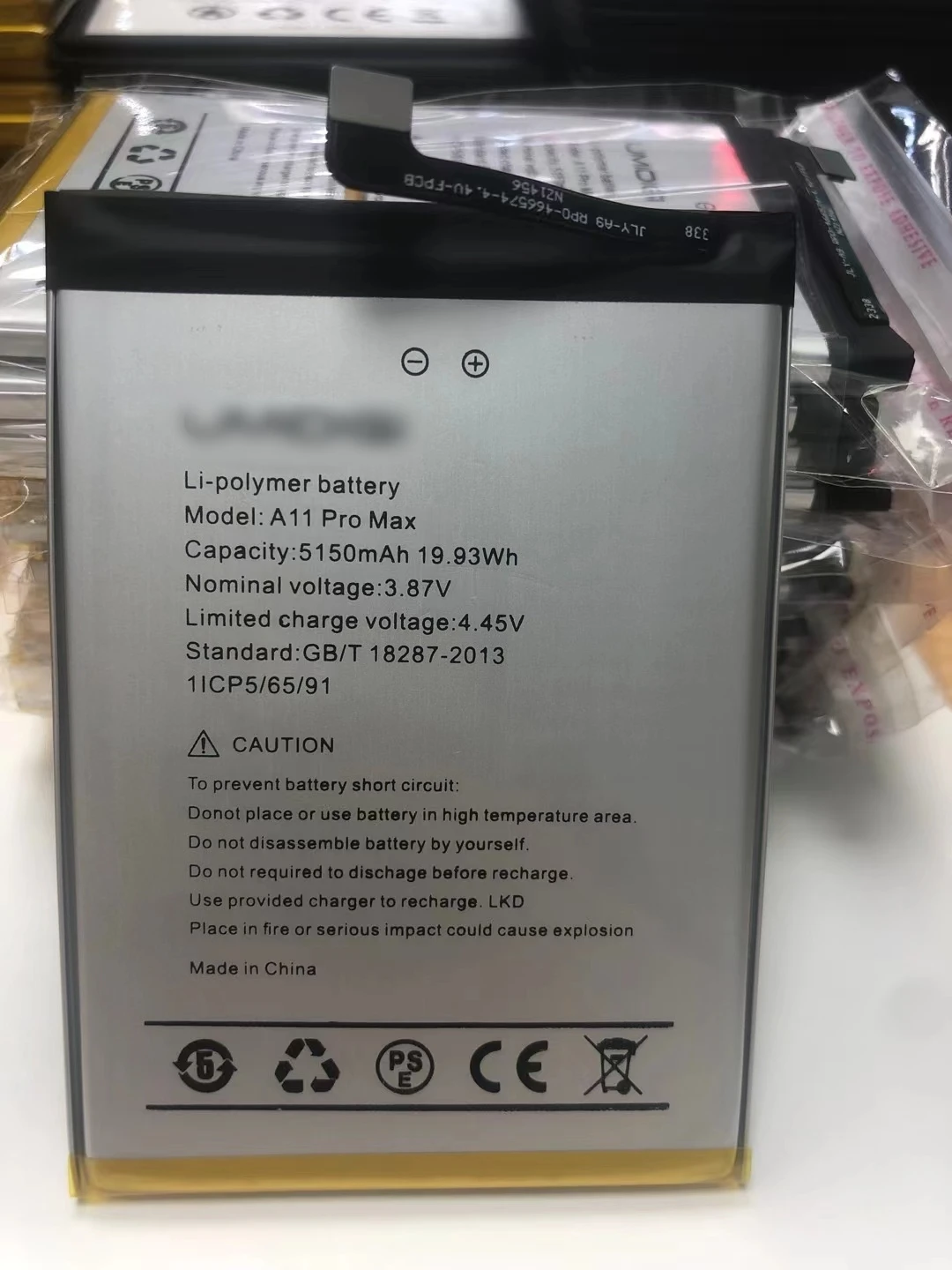 2023 Years Original Battery A11Pro Max For UMI Umidigi A11 Pro Max 5150mAh Mobile Phone Battery Bateria In Stock Tracking Number