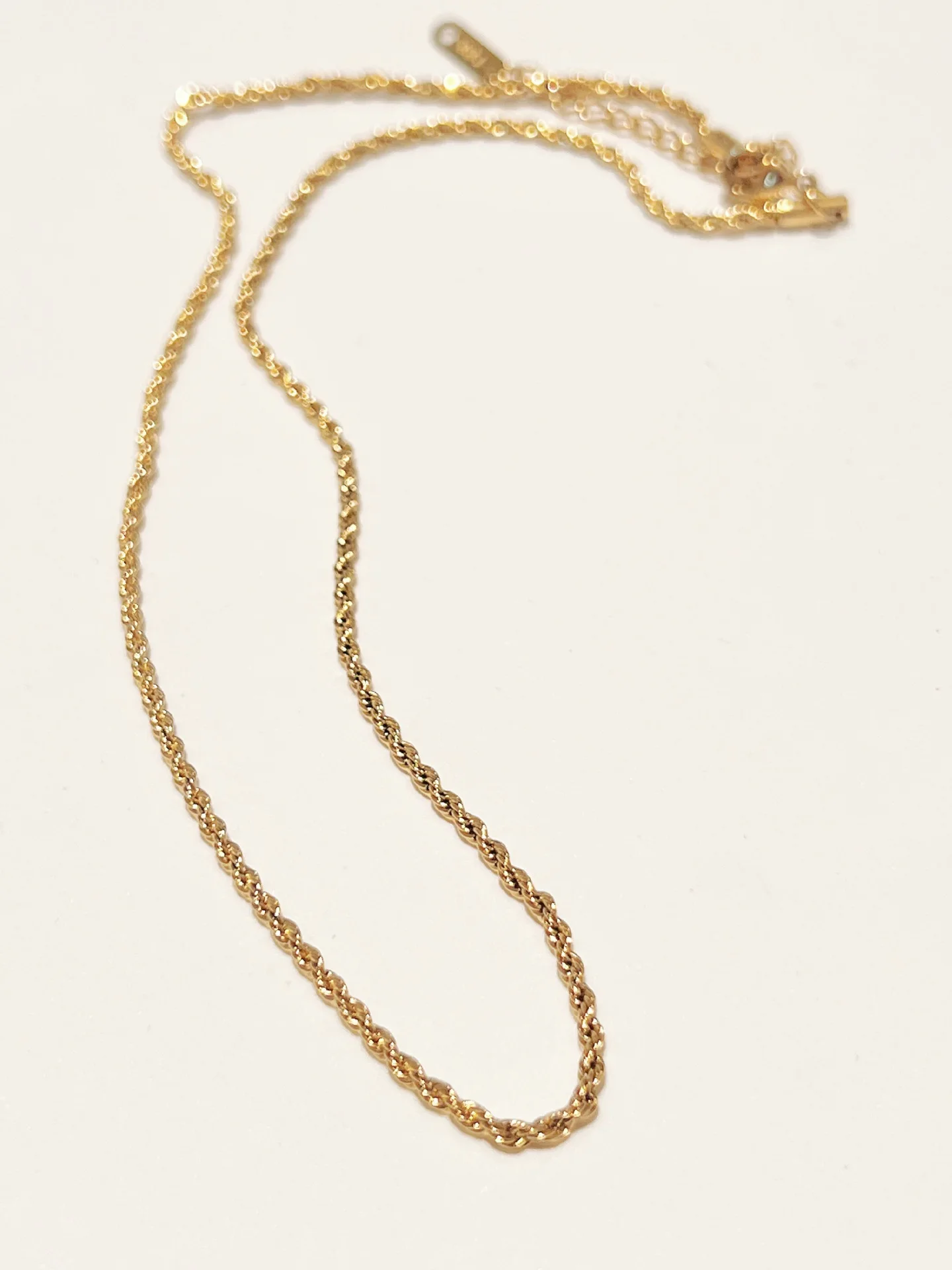 Vintage Edelstahl Ersten Halskette für Frauen Dainty Zirkon Intarsien Brief Choker Halskette Mode Schmuck Collier Femme – Detail 14