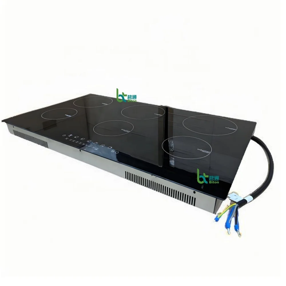 2024 New With Touch Control Ceramic Glass Induction Cooker 6-burner Induction Cooker