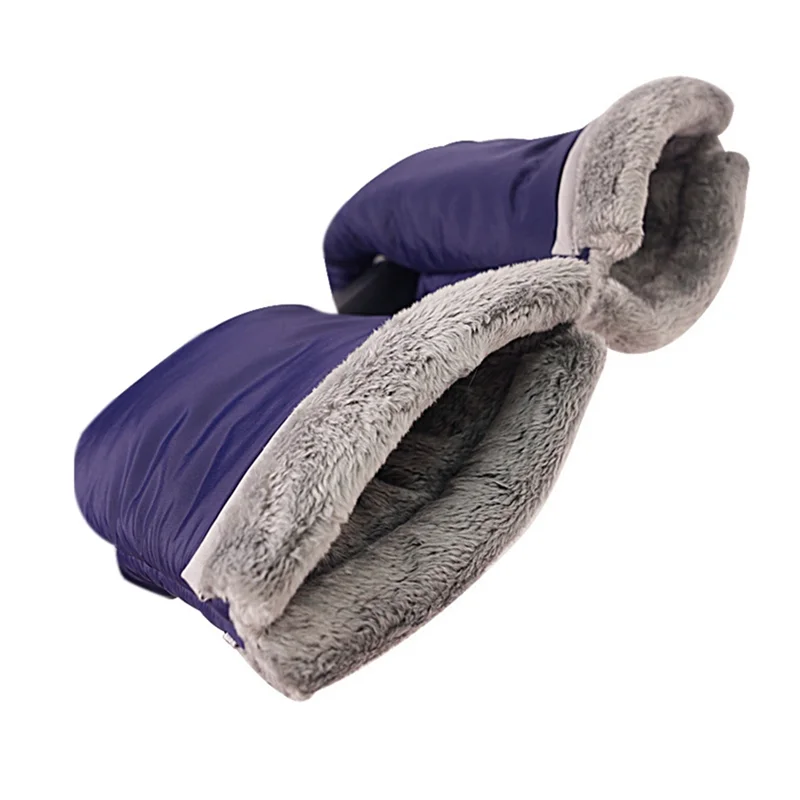 

Hot-Baby Stroller Gloves,Wind-Proof And Frost-Resistantfluff Lining Gloves, Suitable For Baby Strollers, Carts And Bicycles