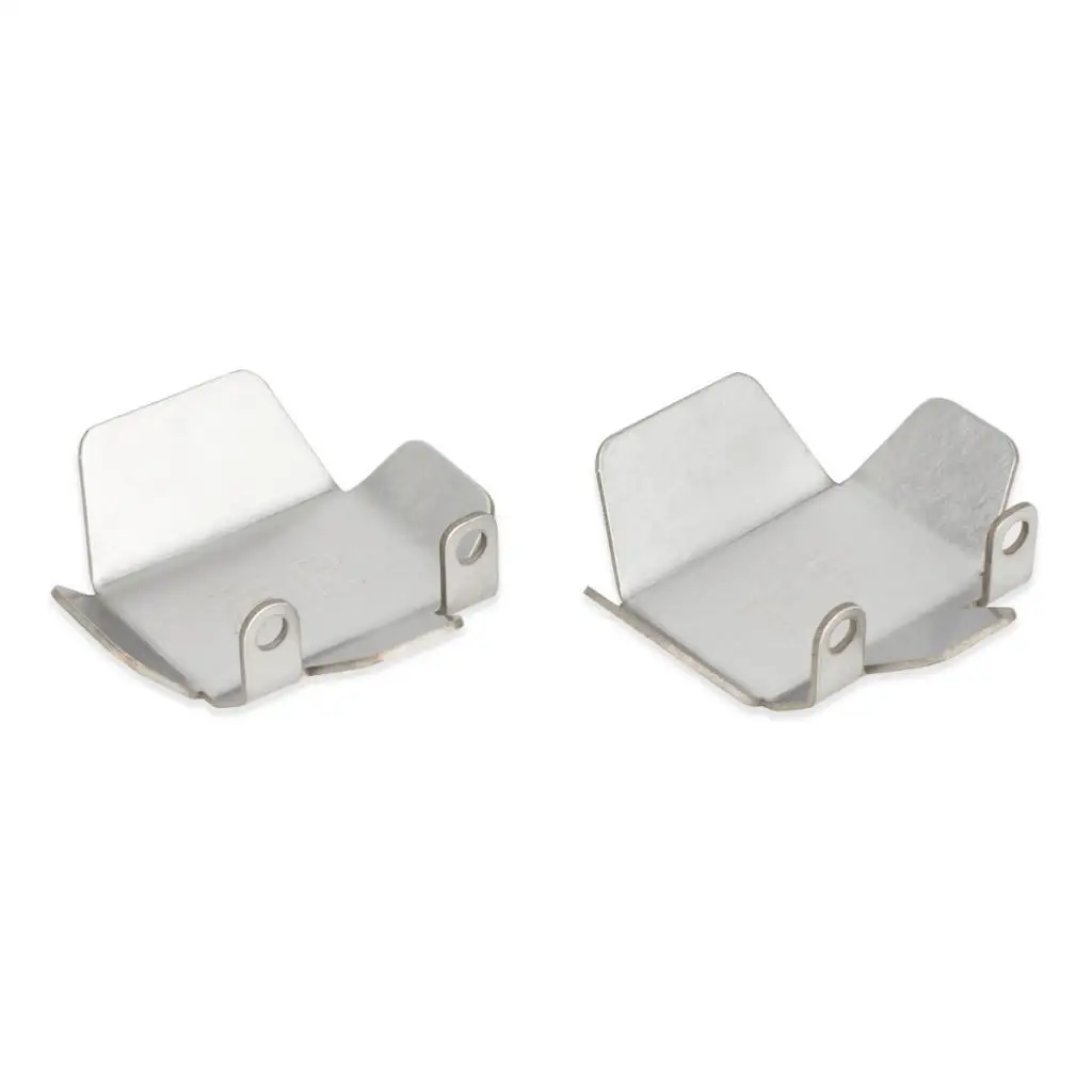 2Pcs Stainless Steel Skid Plate Axle Protector Guard for VS4-10 1/10 Vehicles Crawler Modification