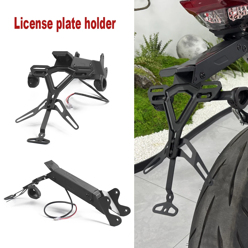 For YAMAHA MT09 MT-09 MT 09 SP 2024 2025 2026 New Motorcycle License plate holder Fender Eliminator Tail Tidy bracket kit