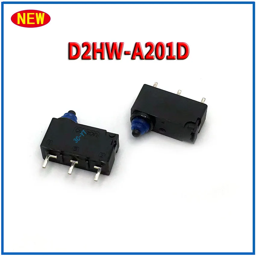 1PCS NEW Original D2HW Car Door Lock Micro Switch 3 Feet Waterproof Touch Switch D2HW-A201D For Opel Zafira Cadillac BLS Astra