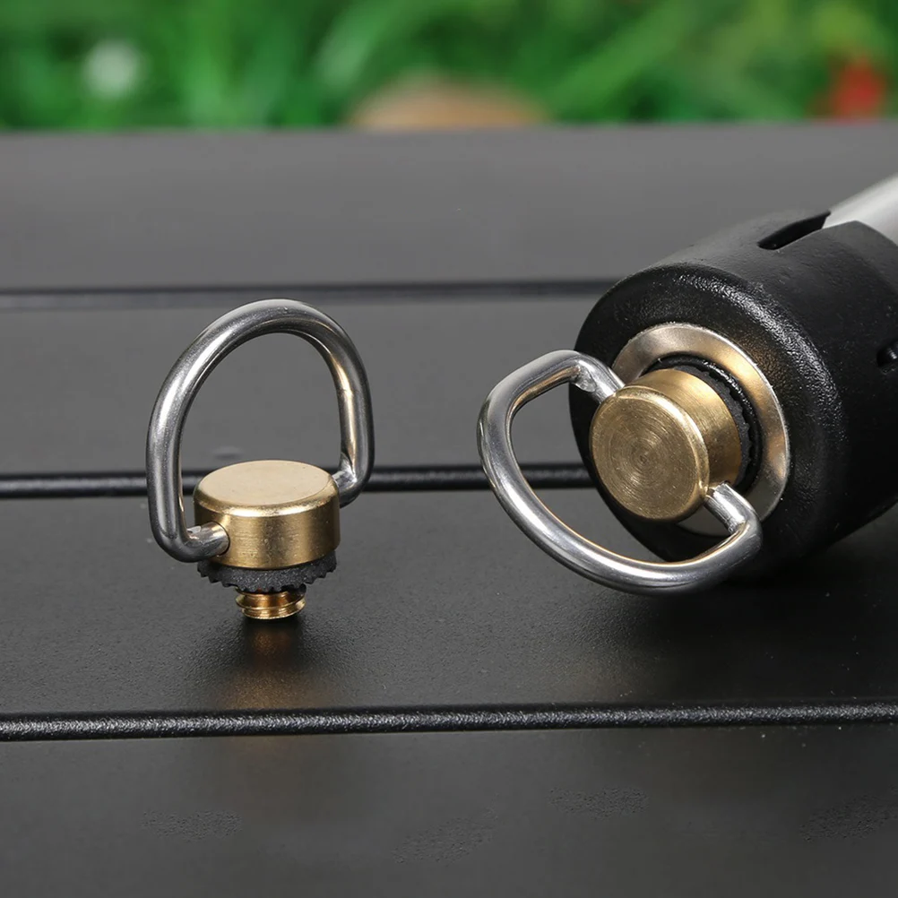 

Camping Light Hanging Ring D Shaped Loop Stainless Steel Brass Lantern Hanger For Lamps Plants Curtains Outdoor Tools