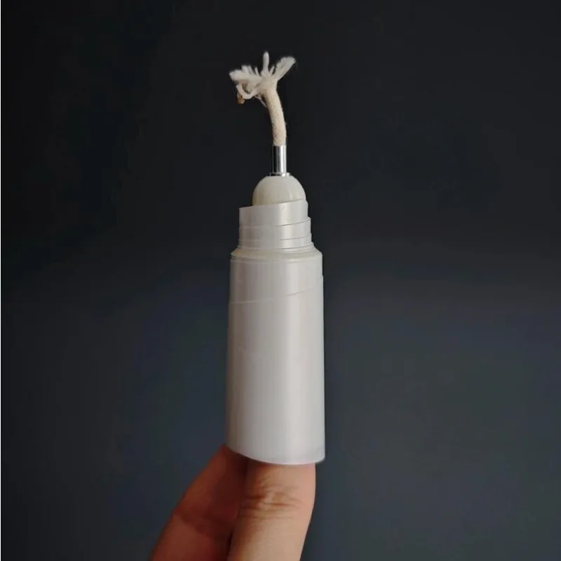 Candela apparecchio (Bianco latte) Trucchi magici Produzione di candele a molla Magia Illusioni sceniche classiche Espedienti Mentalismo Prop