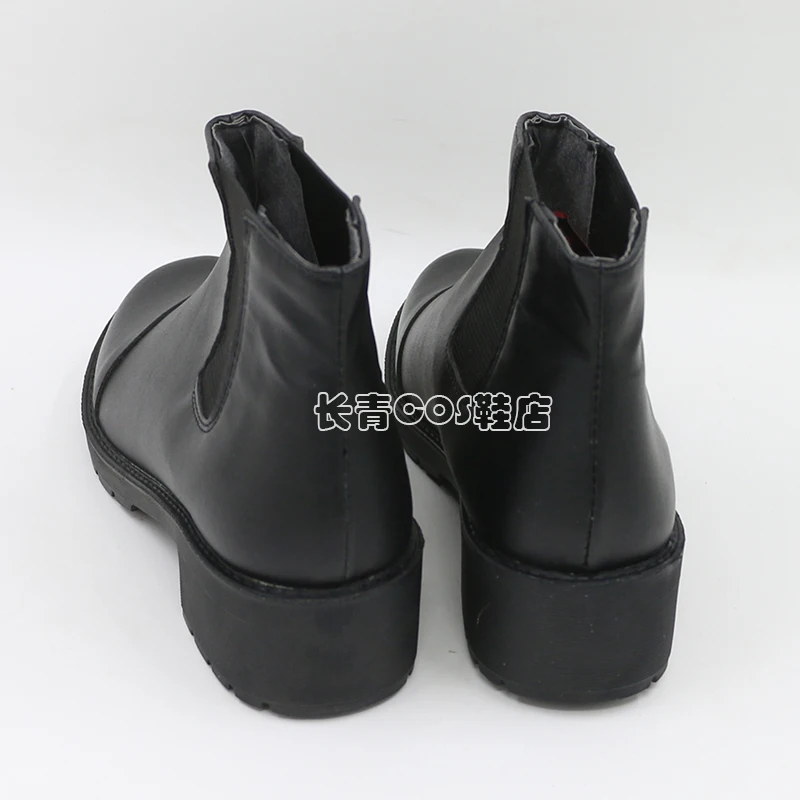 Chaussures de Cosplay Anime Jujutsu Kaisen Gojo Satoru, bottes noires, accessoires de fête d'halloween sur mesure