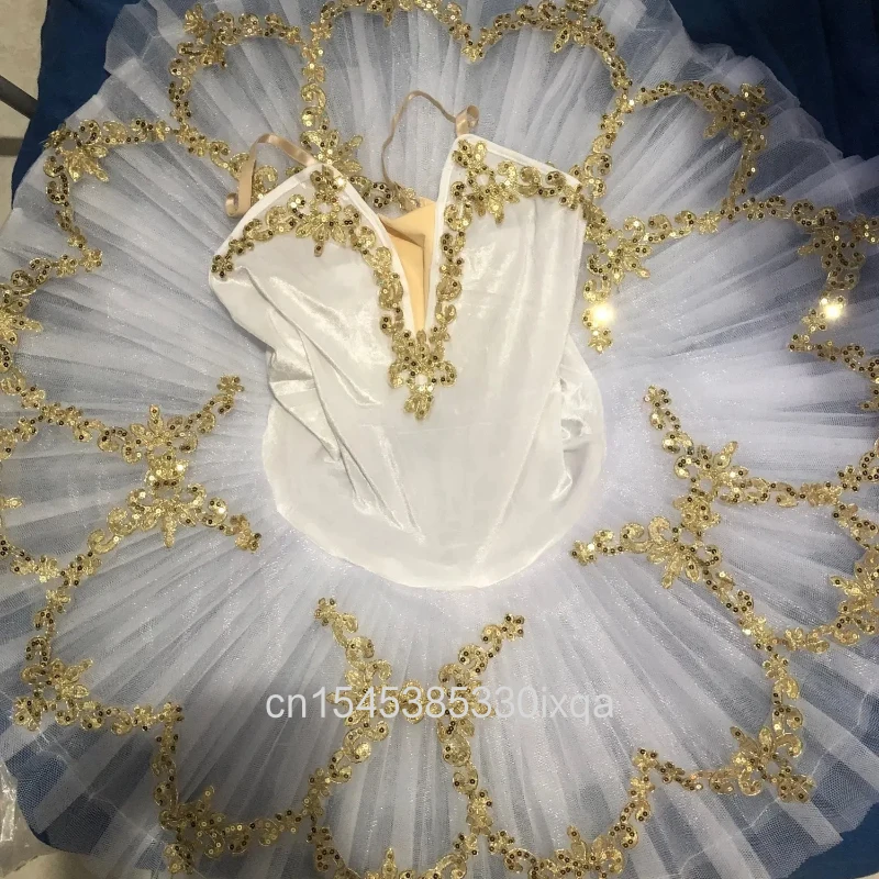 

Professional Ballet Girl Blue Pink Pancake Princess Ballet Party Dress Ballet Dance Costume 3-14 Years Children Tutu Skirt