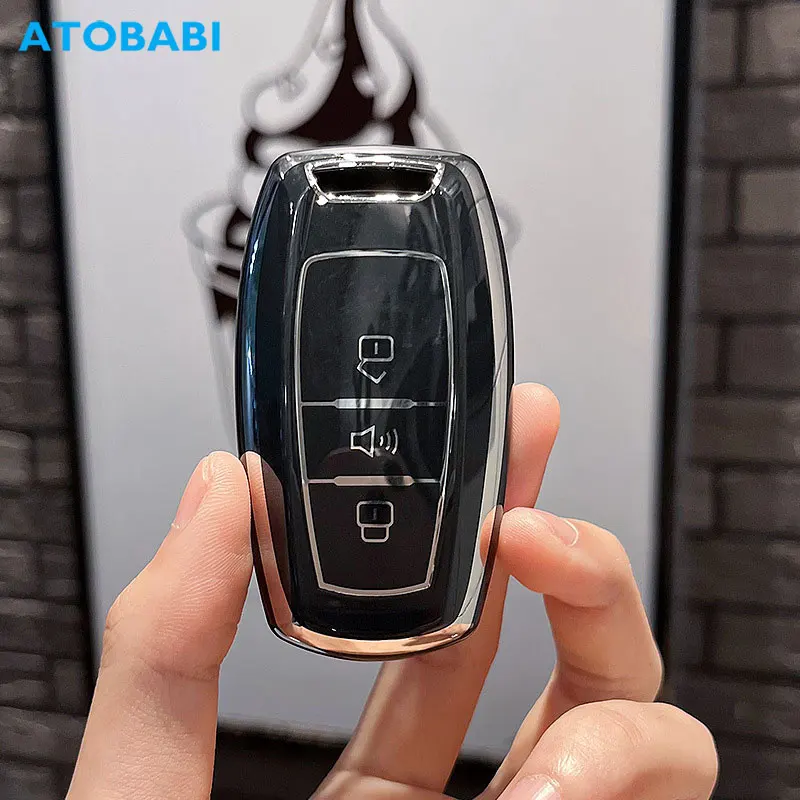 TPU Car Key Cover per GWM Great Wall Haval 2017 2018 2019 2020 2021 H2 H6 Coupe Remote Fobs Shell Protector case accessorio Auto