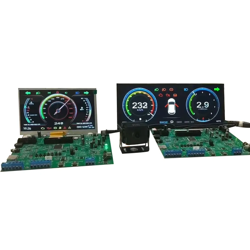 Head-up display car motorcycle HD speed projector portable car battery car display