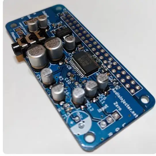 Raspberry Pi Audio Injector Zero Sound Card for the Raspber