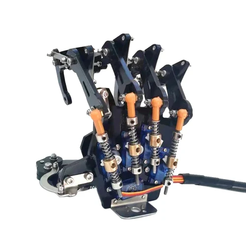 Main de Robot 5 DOF avec 5 Doigts Servo-Commande Stores Paume Bionique Droite pour ArduISA, Kit de Bricolage, Pince Programmable
