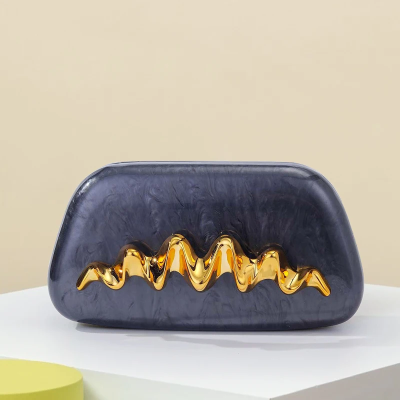 

Ladies Knucklebox Round Evening Bags For Women Luxury Designer Handbags Purses 2025 New In Acrylic Sequined Chain Strap Shoulder