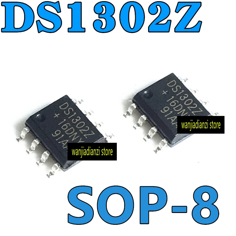 5pcs original DS1302 DS1302Z DS1302ZN SOP-8 Real time clock IC SOP clock IC battery slow charger IC c