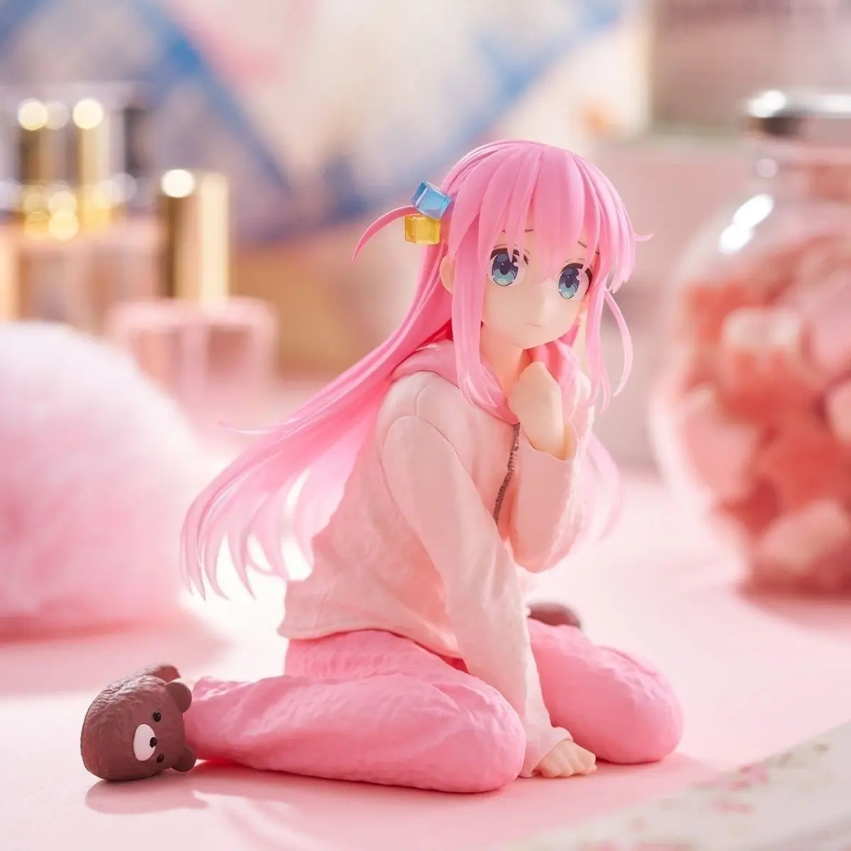 Figuras de acción de Gotoh Hitori ¡Anime japonés Bocchi The Rock! Figuras de modelos de PVC, kits de modelismo Manga, colección de adornos de juguete GK