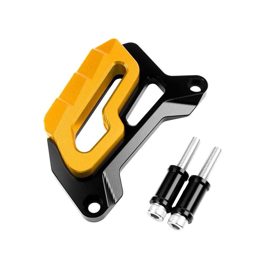 

Motorcycle disc brake pump cover, front and rear caliper protection cover