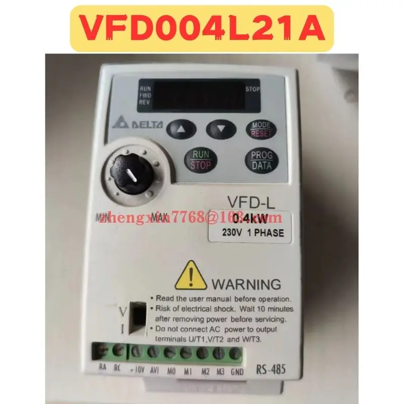 

Used Frequency Converter VFD004L21A Normal Function Tested OK