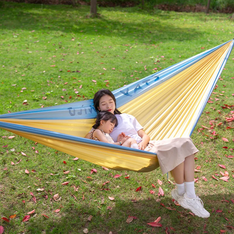 CX hammock outdoor swing anti-rollover dormitory dormitory, home outdoor adult bed drop
