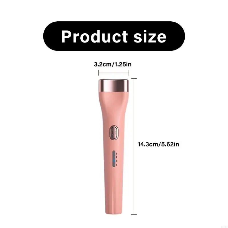 R3MF Ferramenta cílios elétricos portáteis com controle temperatura e aquecimento rápido adequado para cílios naturais e