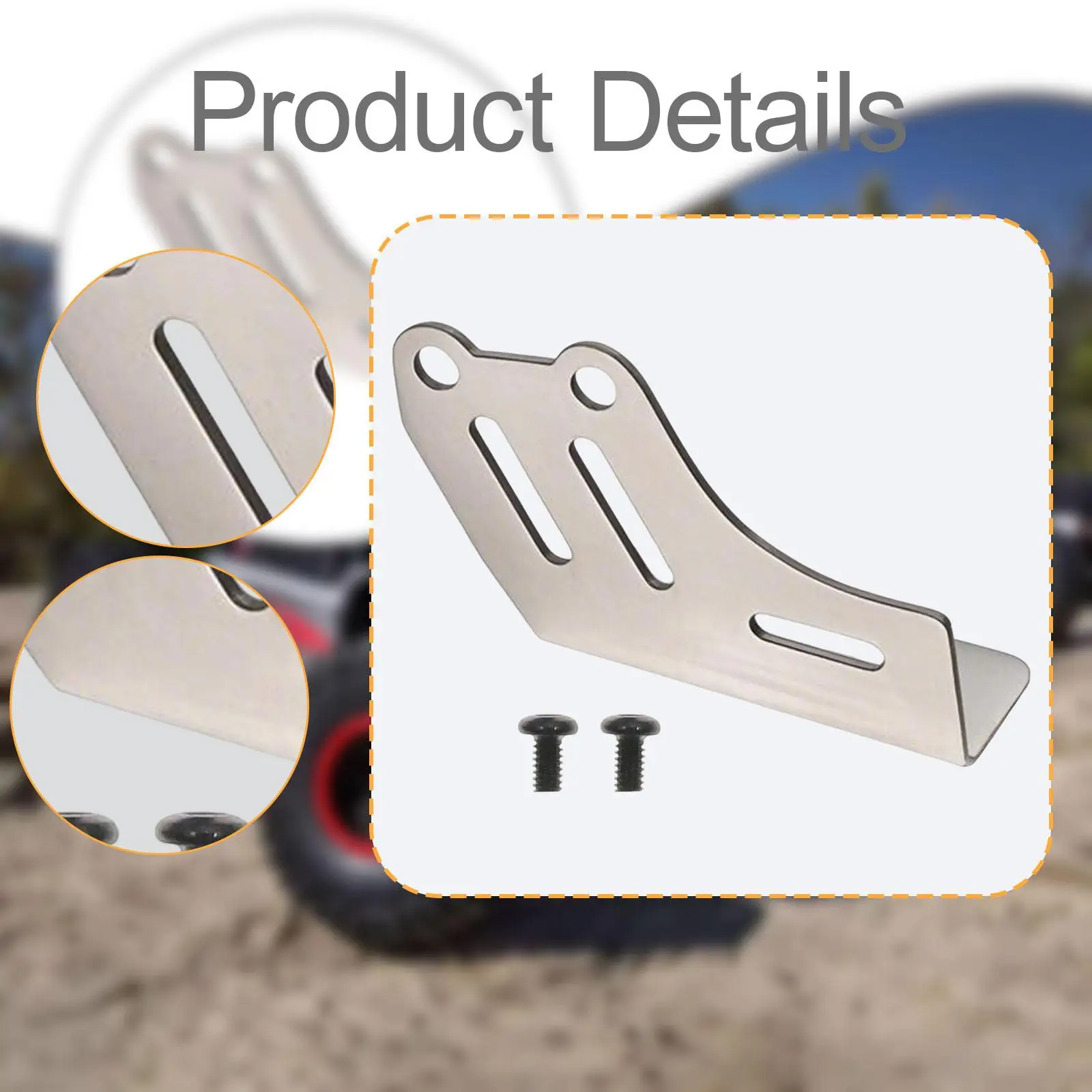 Motorcycle Chain Protector Guard Directly Replace Sturdy Multipurpose Compatible Accessory for 1:4