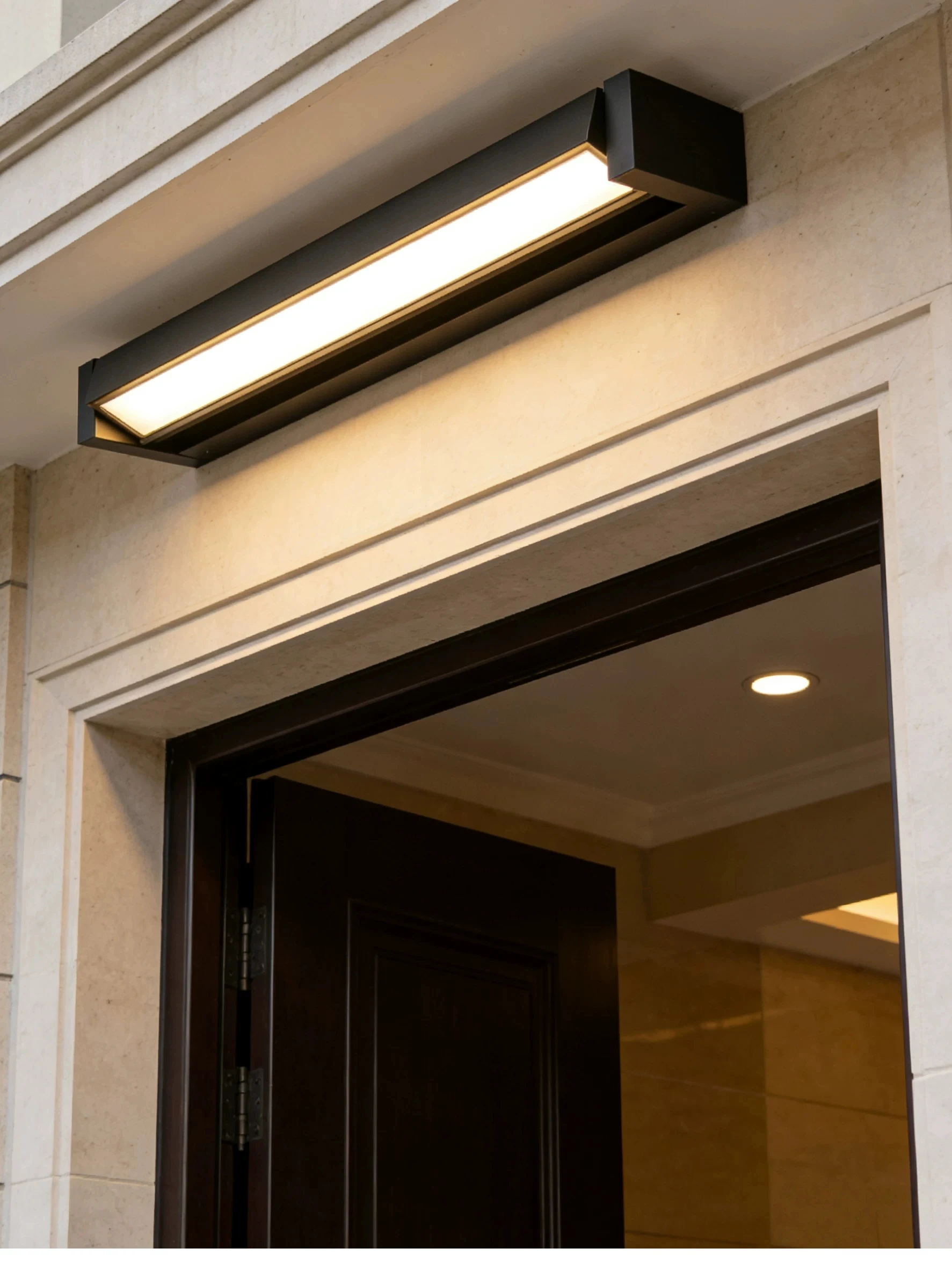 Outdoor Rotatable Waterproof Wall Lamp Waterproof Courtyard Lamp Exterior Courtyard Door Light for Garden Patio Exterior Wall