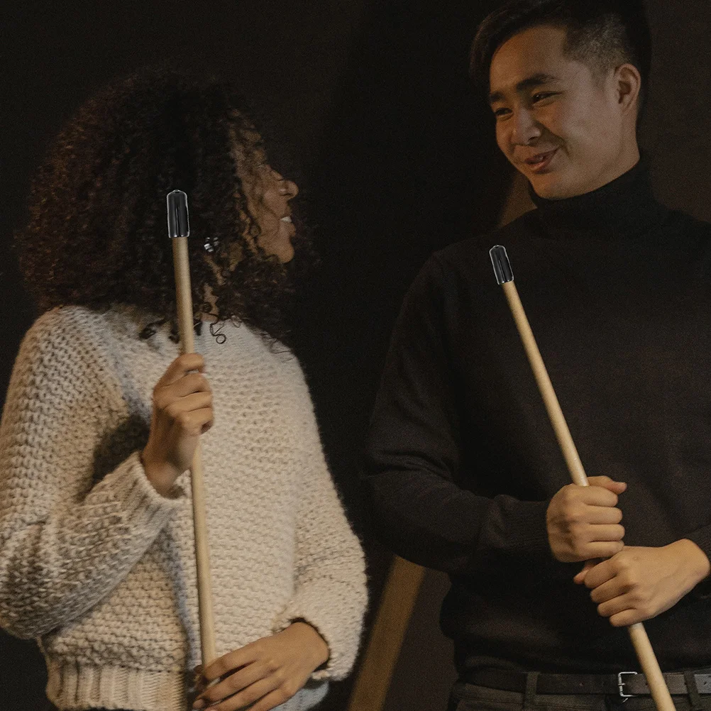 

20pcs Cue Rubber Protectors Black Case Anti Skid Head Covers Pool Tip Tips Protective Cover For Billiard Cues Premium