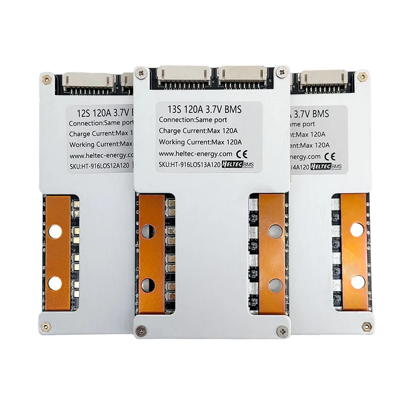 Heltecbms 10S-16S 36V BMS 48V 60V 12S 13S 14S 80A 120A 160A bms Ternary lithium battery protection board balanced - view 4