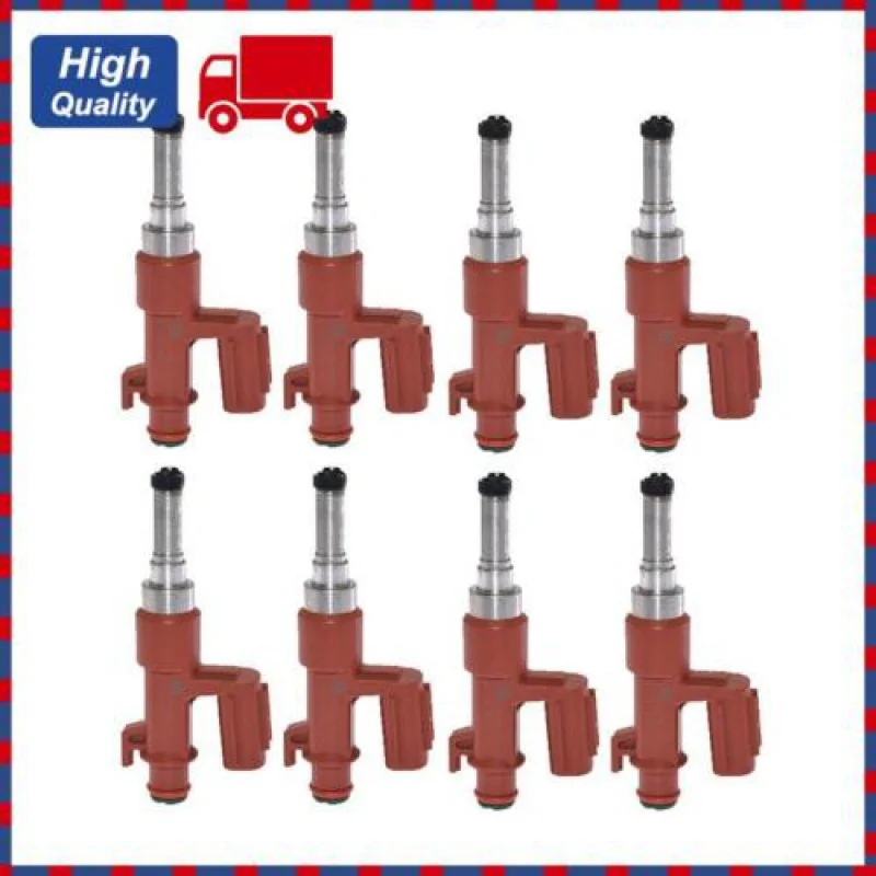 Set of 8 Fuel Injectors For Lexus LS460 LS600h GS460 4.6L 5.0L V8 23250-38020