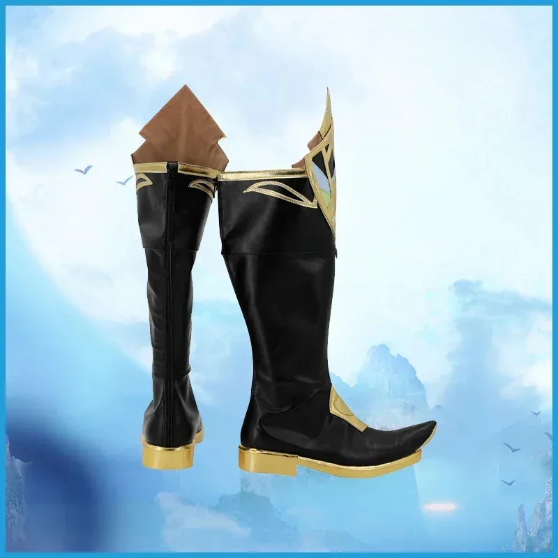 

2025 RealCos Genshin Impact Alhaitham Shoes Boots Halloween Cosplay Costume Accessory