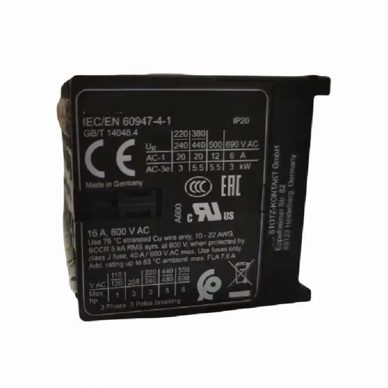 متوفر العلامة التجارية الجديدة الأصلية 60947-4-1 قواطع PLC