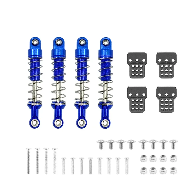 Metal Shock Absorber Oil Damper With Extended Seat Upgrade Parts For MN D90 MN-90 MN99S & WPL C14 C24 C34 RC Car Spare Parts