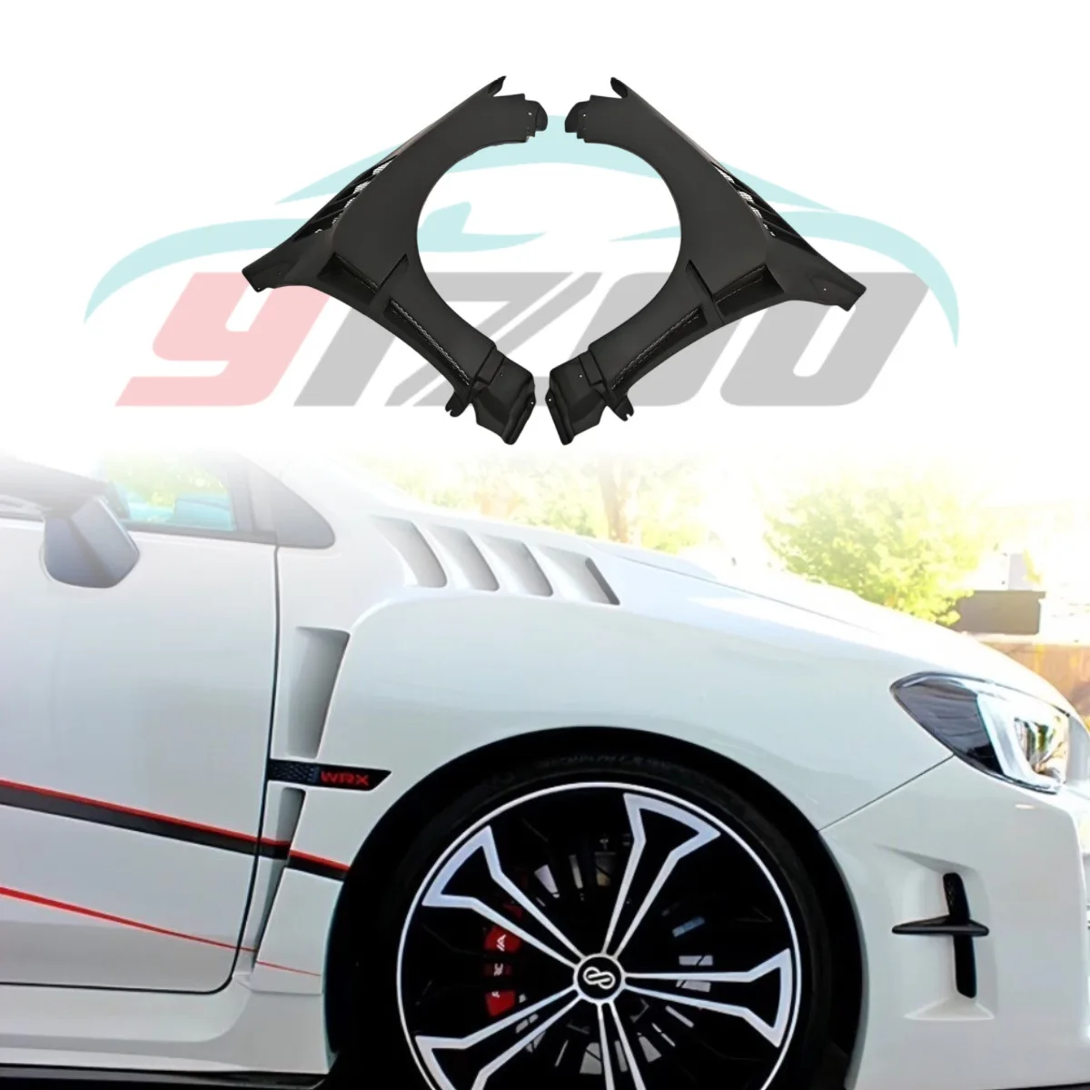 Suitable for 2015-2021 Impreza WRX STI retrofit upgraded carbon fiber front fender