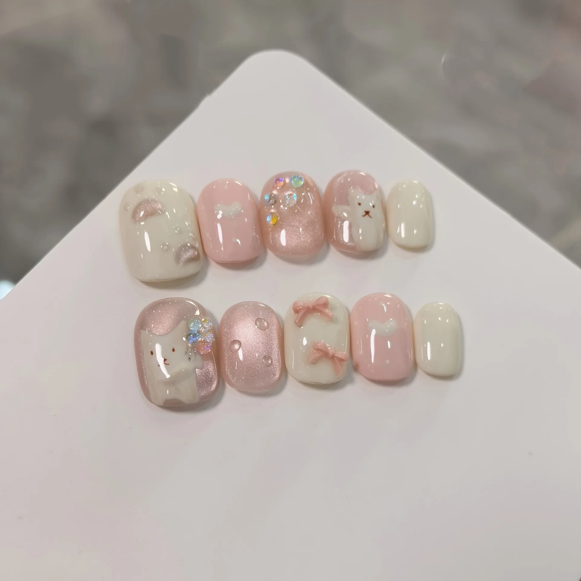 10Pcs Hamdmade Pres…