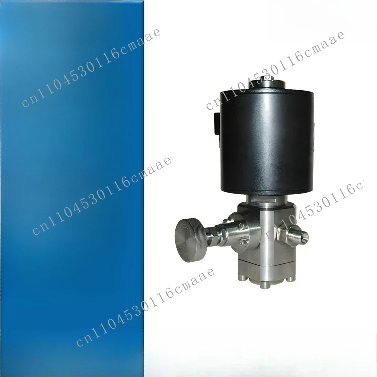 Suitable for power loss with manual solenoid valve, normally closed stainless steel 304 internal thread