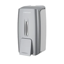 interhasa! Soap Dispenser Wall Mount, Hand Sanitizer Dispenser 800ml Commercial Hand Soap Dispenser for Bathroom Support Liquid