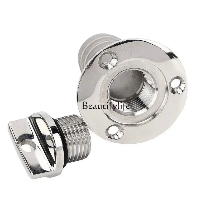 

316 cast stainless steel ventilation joint, water outlet, fuel port, drain valve, marine hardware, yacht accessories