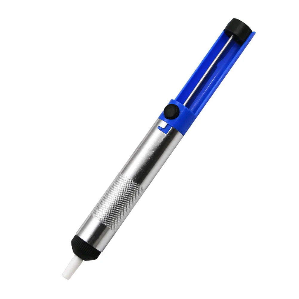 Removal Solder Suction Pump Repair Rework Sucker Vacuum Welding Aluminum Desoldering Desolver Pen type Power tool