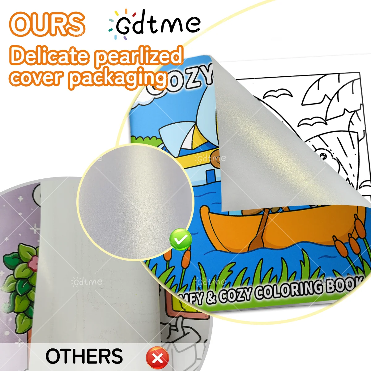 COZY TRAVEL Coloring Book for Adult 24page Relieve Stress Kill Time DIY Painting Drawing Book Kids Educational Toy