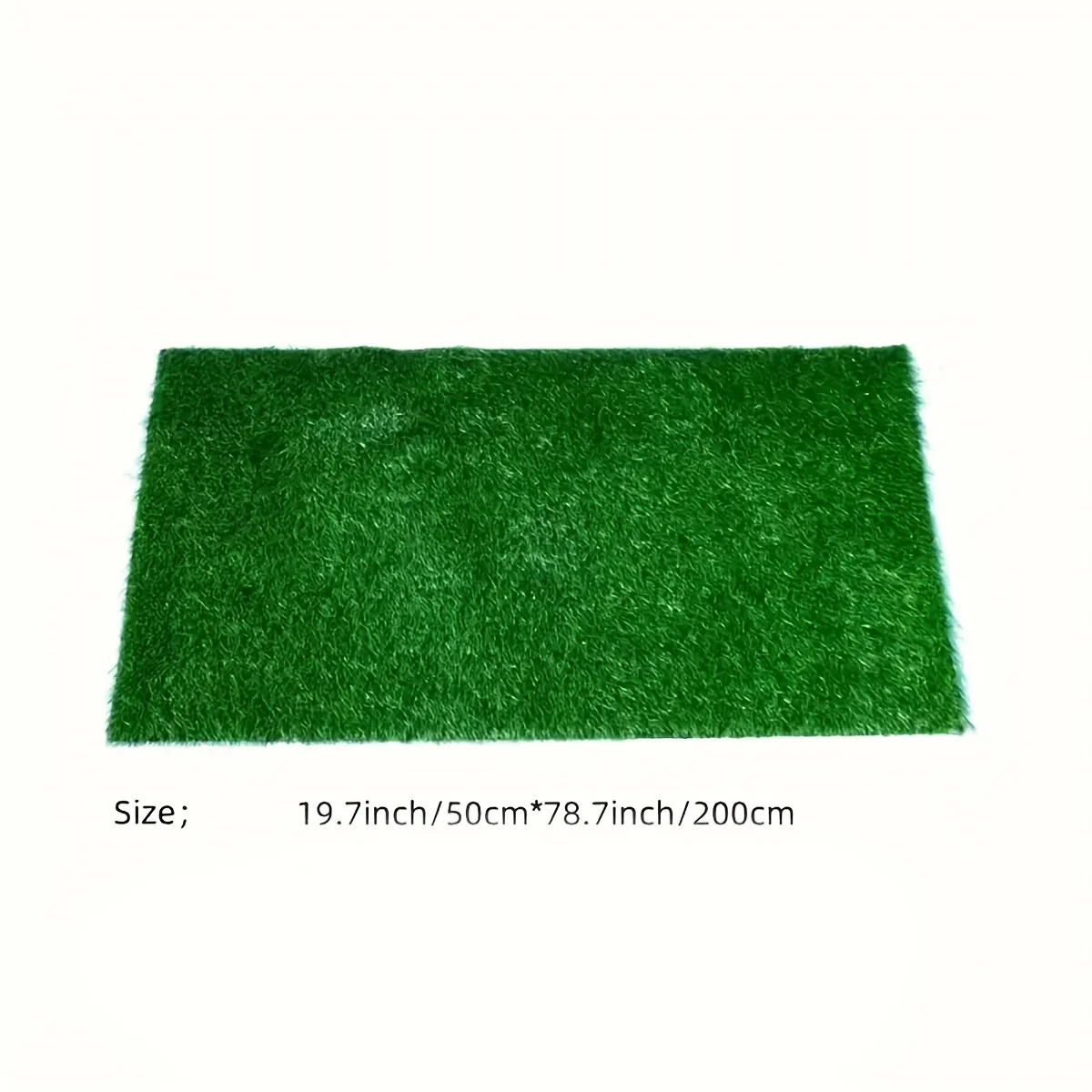 وسادة عشبية للحيوانات الأليفة من البولي إيثيلين - حصيرة عشبية صناعية لتدريب مرحاض الكلاب والقطط، بديلة للاستخدام الداخلي والخارجي وقابلة للغسل وصديقة للبيئة #5