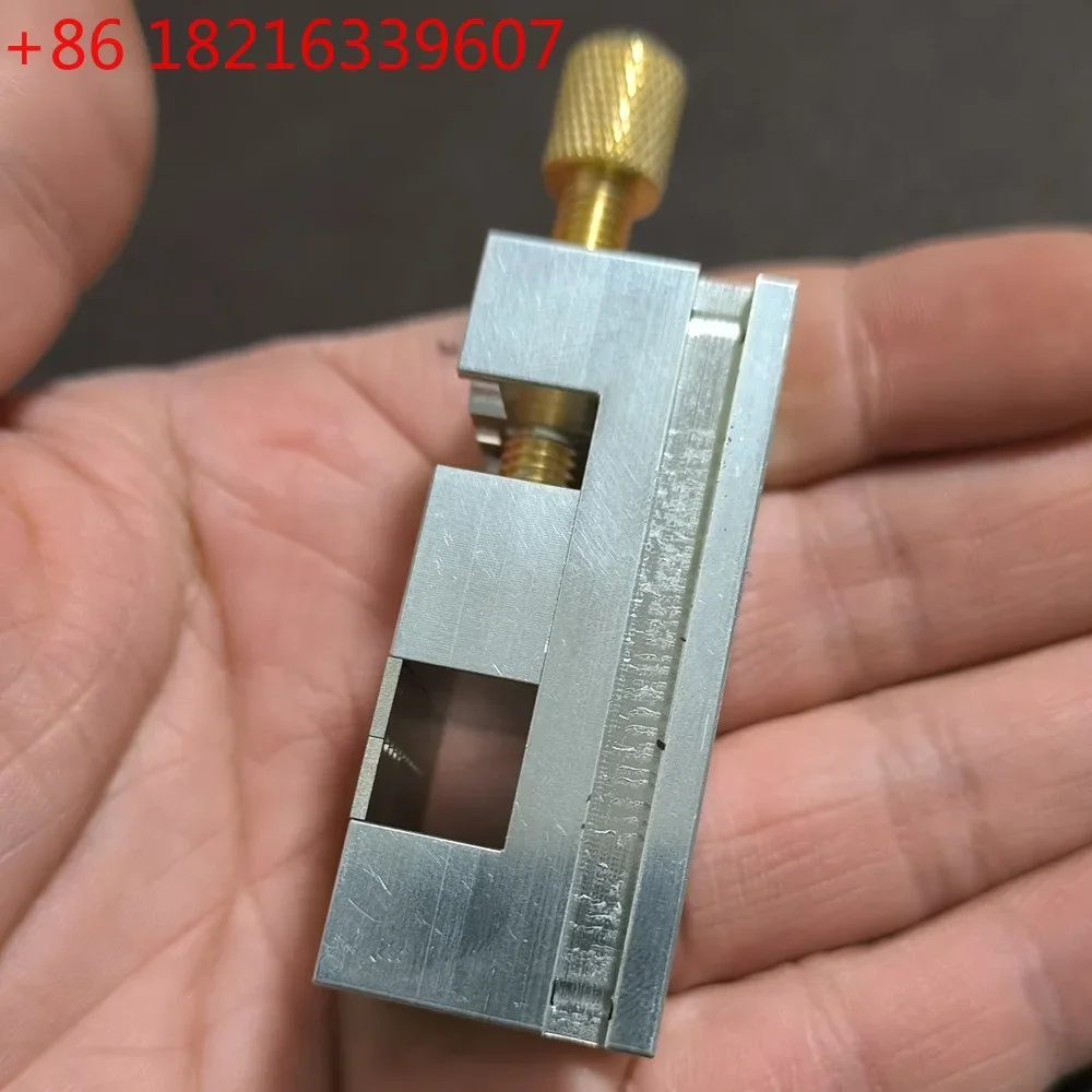YAO aluminum alloy Pliers Fixture Pointer Tube Clamp Manual Vise Watch Collet Tightening Tool Watch Repair Tool Watch Head Holde