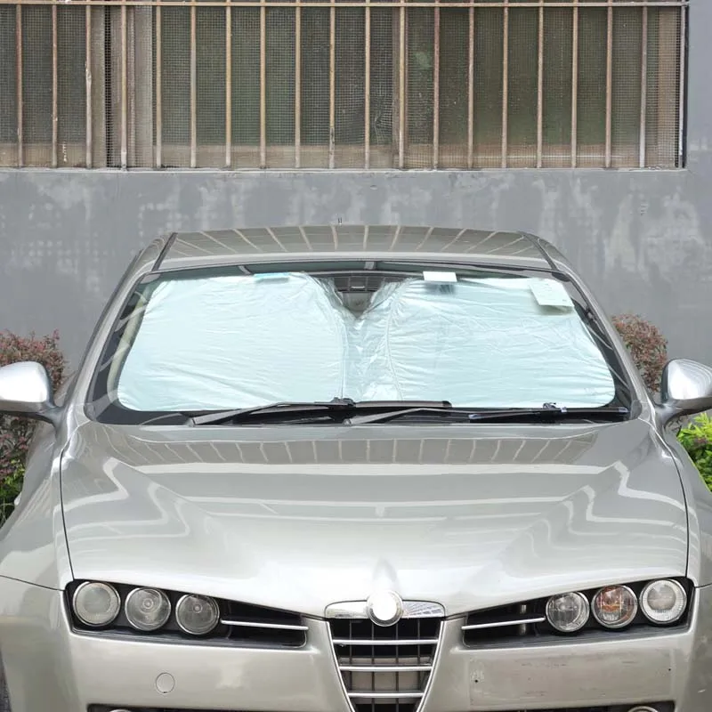 For 04-11 Alfa Romeo 159 car front windshield sunshade, heat-insulating curtain, automotive accessories, memory steel wire model
