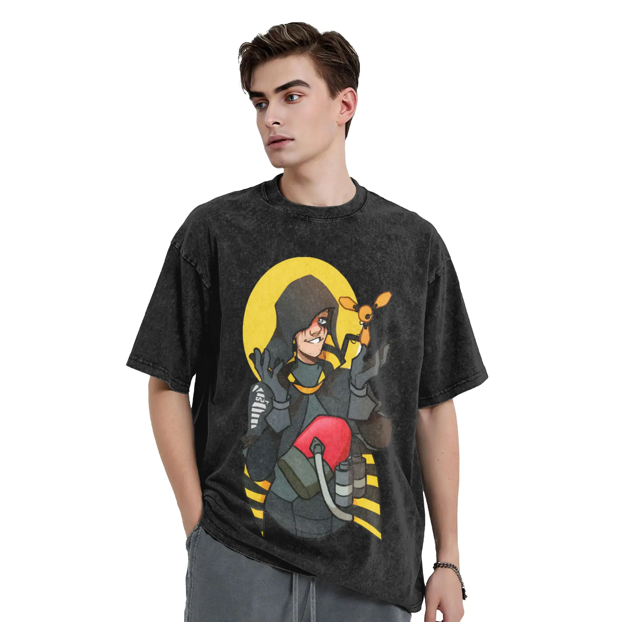 Higgs Death Stranding T Shirt Summer  Street Style T Shirts Casual Fashion Tshirt For Men Short Sleeve Print Top Tees
