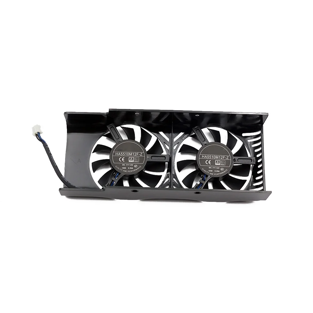 HA5510M12F-Z XY-D05510S 2pin Gtx1050 Ti Voor Msi Geforce Gtx 1050 2gt Lp Gtx 1050ti 4gt Lpv1 Grafische Kaart Koelventilator